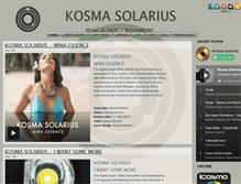 Tablet Screenshot of kosmasolarius.com